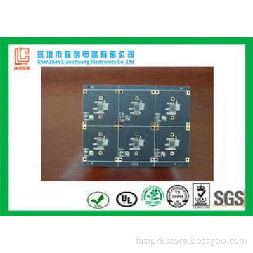 Black Quick Turn PCB solder mask white legend fast pcb prot